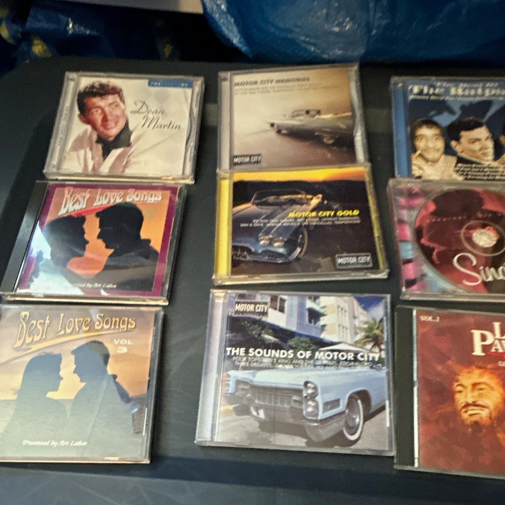 Best Love Songs - Motor City (1996) Vocal Pop CD Album Jewel Case Bocelli lot 10